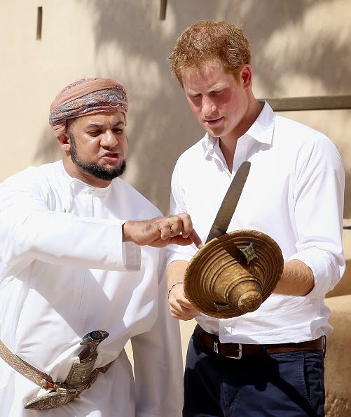 Royal Family Around the World Prince Harry Visits Oman Day 2 to